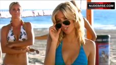 4. Kristin Cavallari in Blue Bikini Scene – Beach Kings
