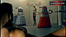 3. Katarzyna Zelnik Bare Boobs and Bush – Abducted By The Daleks