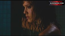 10. Jessica Alba Naked in Shower – Machete