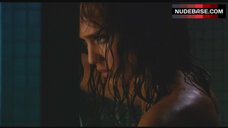 7. Jessica Alba Naked in Shower – Machete