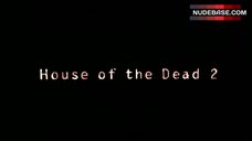 7. Paige Peterson Big Fake Nude Boobs – House Of The Dead 2