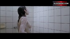 5. Olga Kurylenko Topless Shower Scene – The Ring Finger