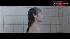 8. Olga Kurylenko Topless Shower Scene – The Ring Finger