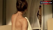 10. Olga Kurylenko Naked Sunbathing – Magic City