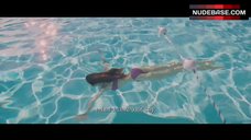 10. Olga Kurylenko Swimming in the Pool – To The Wonder