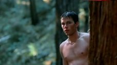 1. Hilary Swank Topless in the Wood – Heartwood