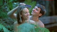 10. Hilary Swank Topless in the Wood – Heartwood