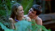 5. Hilary Swank Topless in the Wood – Heartwood