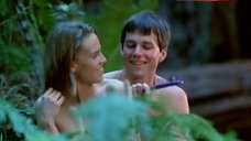 6. Hilary Swank Topless in the Wood – Heartwood