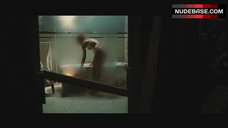 7. Hilary Swank Taking off Sexy Lingerie in the Bathroom – The Resident