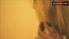 8. Rebekah Kochan Shows Boobs – Exorcism