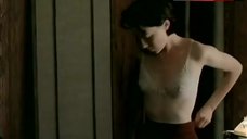 3. Molly Parker In Bra  – Kissed