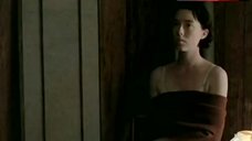 6. Molly Parker In Bra  – Kissed
