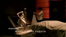 8. Molly Parker Naked but Covered after Bathing – The Five Senses