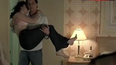 9. Molly Parker In Bra – Men With Brooms