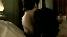 3. Molly Parker Topless but Covered in Bed – Deadwood