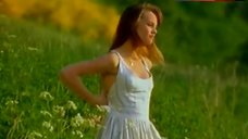 1. Vanessa Paradis Shows Nude Boobs in the Field – Noce Blanche