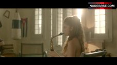 2. Juana Acosta Playing Saxophone Full Naked – Four Seasons In Havana