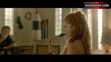3. Juana Acosta Playing Saxophone Full Naked – Four Seasons In Havana