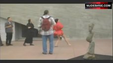 10. Emmanuelle Vaugier Flashes Tits – The Demon Within