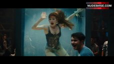 5. Isla Fisher Scene with Piranhas – Now You See Me