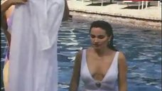 3. Susan Lucci Cleavage in Swimsuit – Invitation To Hell