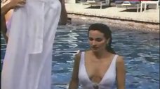 4. Susan Lucci Cleavage in Swimsuit – Invitation To Hell