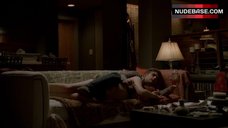 3. Julianna Margulies in Black Lingerie – The Sopranos