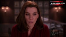 3. Julianna Margulies Cleavage in Bra – The Good Wife