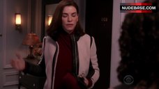 7. Julianna Margulies Cleavage in Bra – The Good Wife