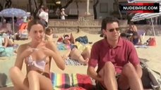 2. Irene Montala Topless on Beach – Nubes De Verano