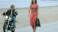 7. Kathy Ireland Sexy in Pink Bikini – Alien From L.A.