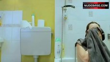 9. Lavinia Wilson Boobs Scene – Gun-Shy