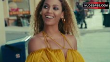 8. Beyonce Knowles Sexy in Yellow Dress – Lemonade