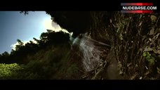 10. Irene Jacob Topless in Waterfall – Salaud, On T'Aime