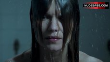 1. Ivana Milicevic Nude under Prison Shower – Banshee