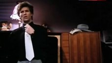 3. Bianca Jagger in See-Through Lingerie – The American Success Company