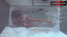 9. Maren Jensen Nude in Hot Tub – Deadly Blessing