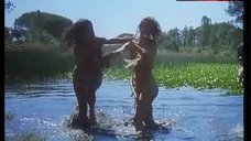 5. Pilar Orive Nude on Pond – Caged Women