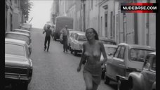 Lisbet Lundquist Topless on Street – Quiet Days In Clichy