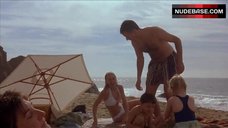 3. Patricia Clarkson in Sexy White Bikini – The Dying Gaul