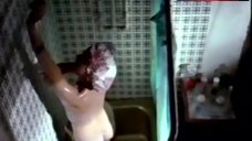 6. Ana Luisa Peluffo Nude in Shower – Una Rata En La Oscuridad