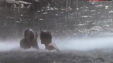 2. Milla Jovovich Tits Scene – Return To The Blue Lagoon