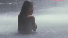 10. Milla Jovovich Topless in Waterfall – Return To The Blue Lagoon