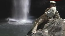 6. Milla Jovovich Topless in Waterfall – Return To The Blue Lagoon