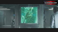 3. Milla Jovovich Nude in Aquarium – Resident Evil: Apocalypse