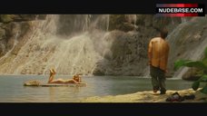 2. Milla Jovovich Hot Scene – A Perfect Getaway