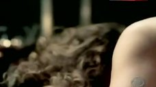 2. Melina Kanakaredes Lingerie Scene – Csi: New York