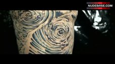 10. Nadeshda Brennicke Nude Tattooed Body – Tattoo