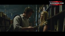 4. Rosamund Pike Sex in Library – Gone Girl